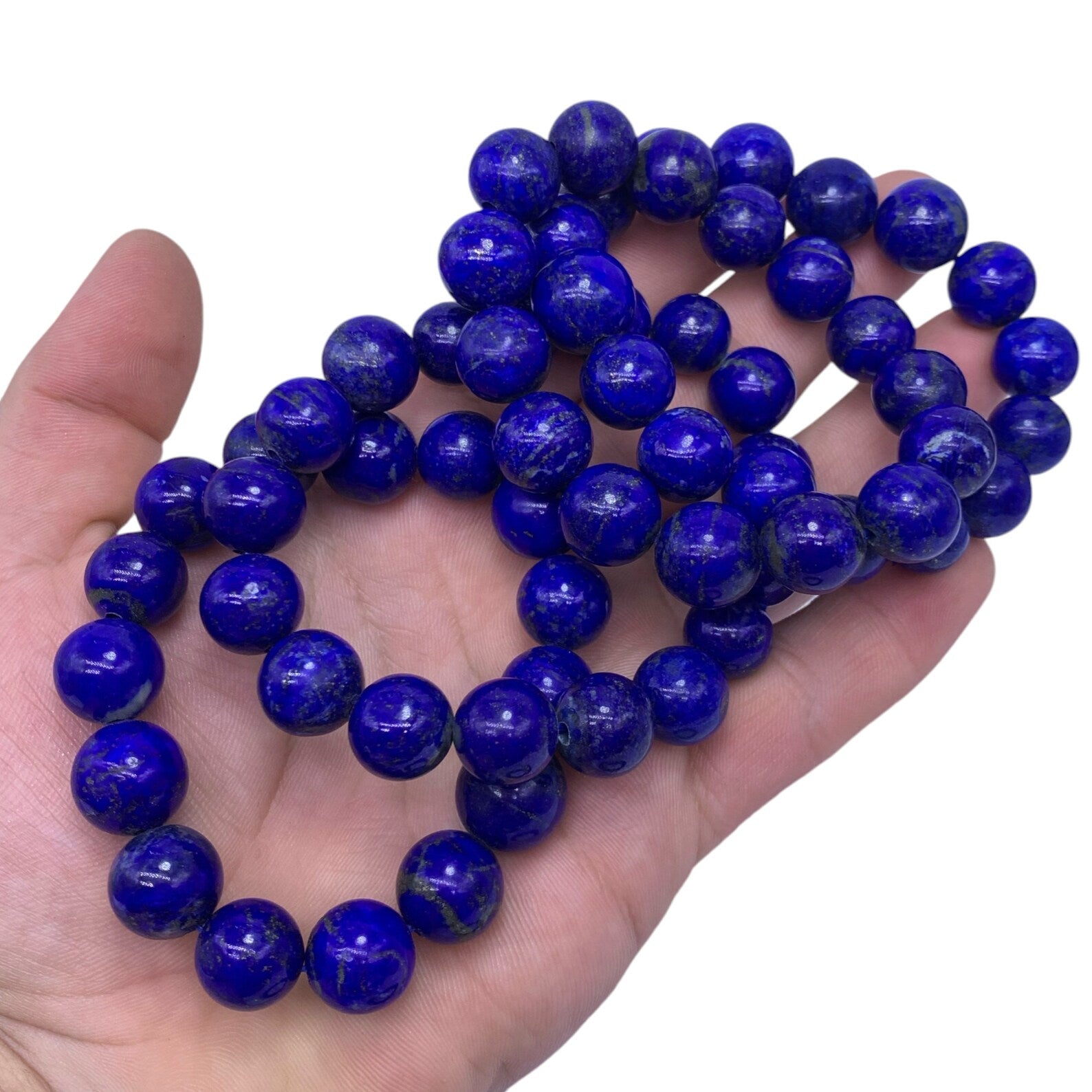 LAPIS LAZULI BEADS BRACELET