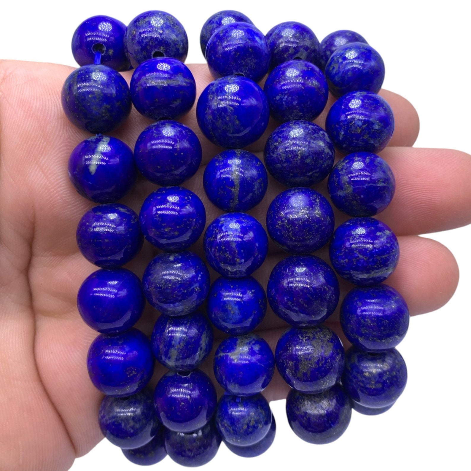 LAPIS LAZULI BEADS BRACELET